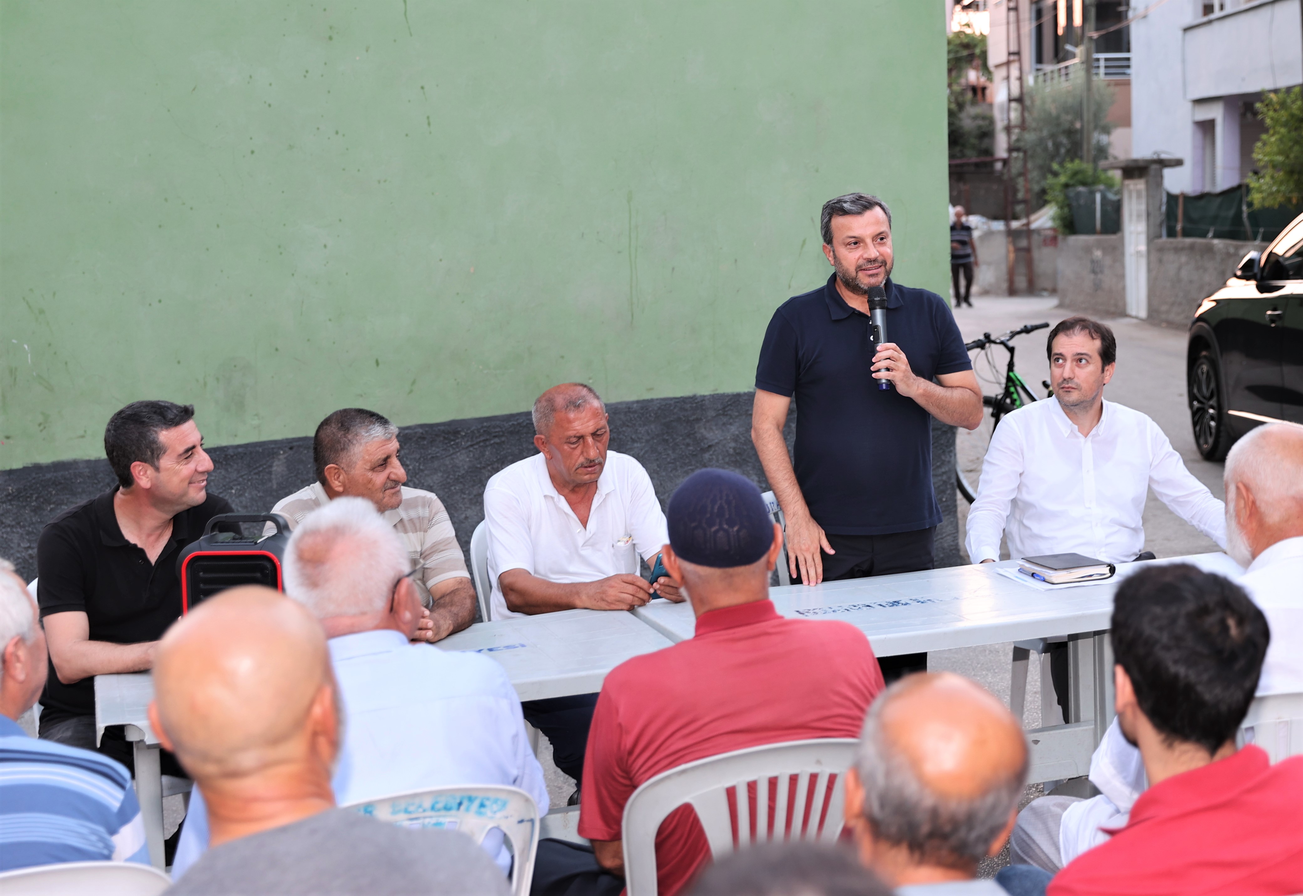 BAŞKAN KOCAİSPİR YENİDOĞAN MAHALLESİ SAKİNLERİ İLE BULUŞTU