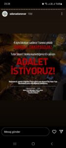  ADALET İSTİYORUZ