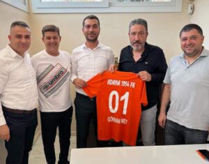 Gökhan Üney’den Adana 1954 FK’ne ziyaret
