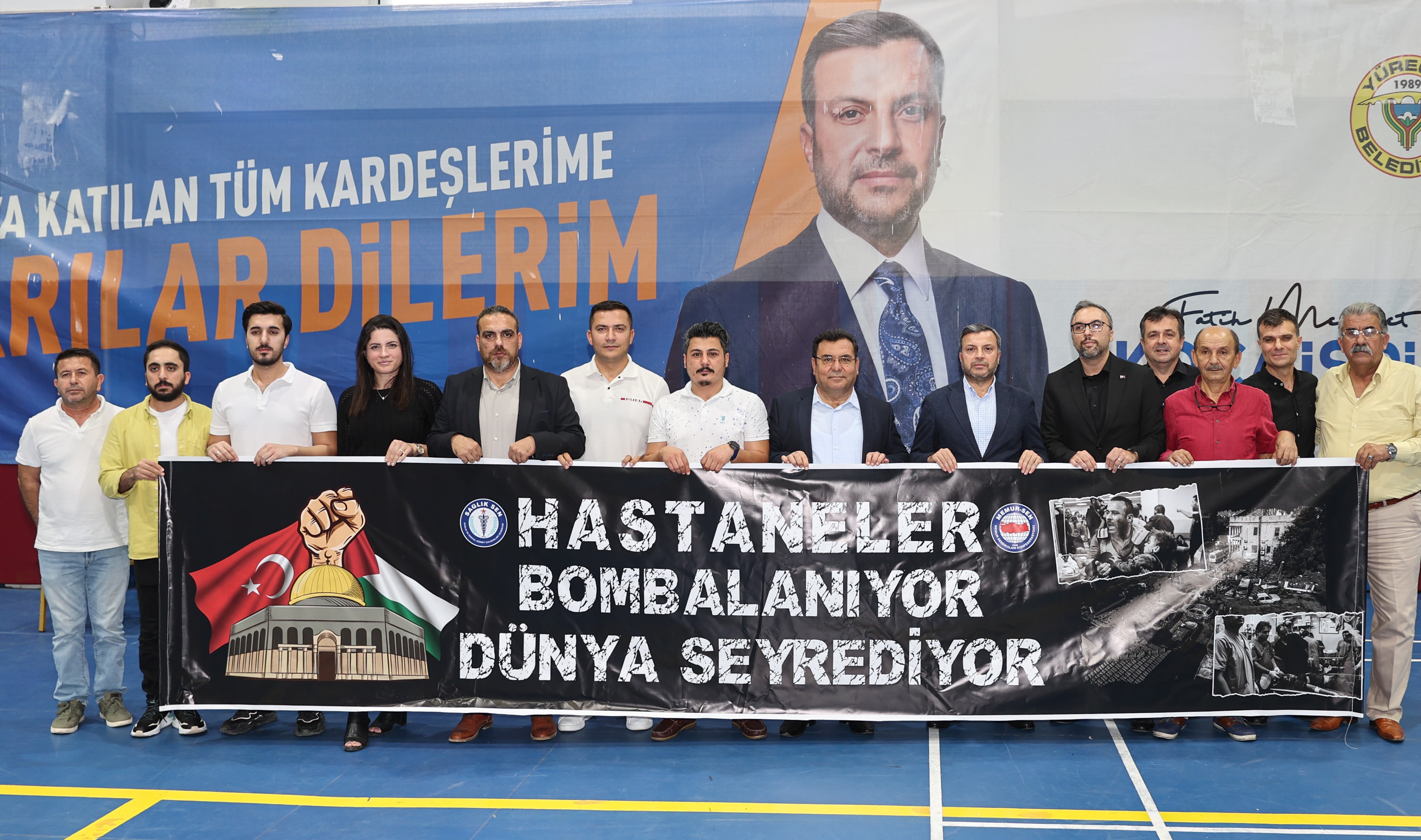 BAŞKAN KOCAİSPİR’DEN İSRAİL’E SERT TEPKİ