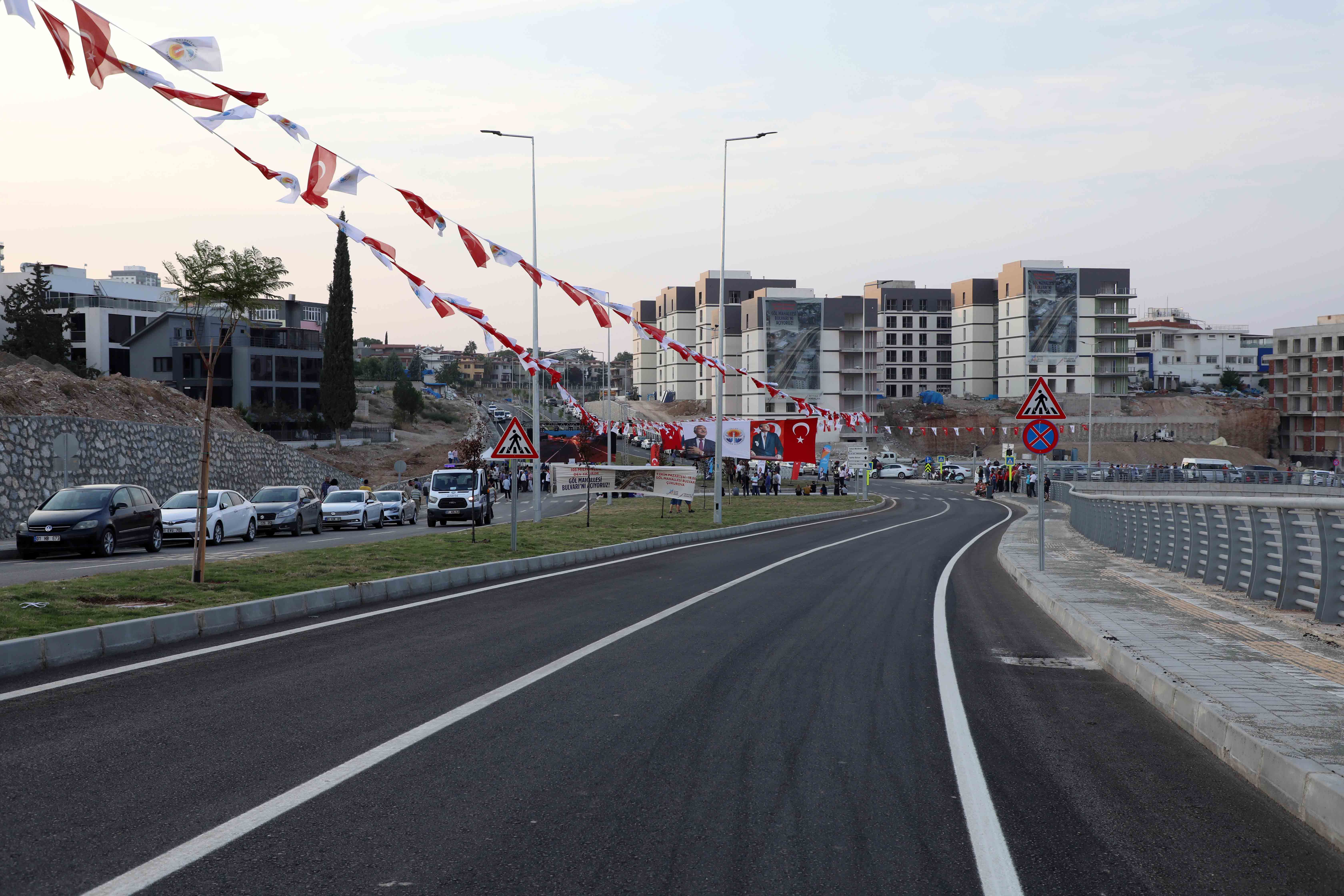 105 milyon liraya mal olan Göl Mahallesi Bulvarı açıldı