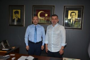 MEHMET HANİFİ KALO’DAN UZM. DR. HALİL NACAR’A ‘HAYIRLI OLSUN’ ZİYARETİ