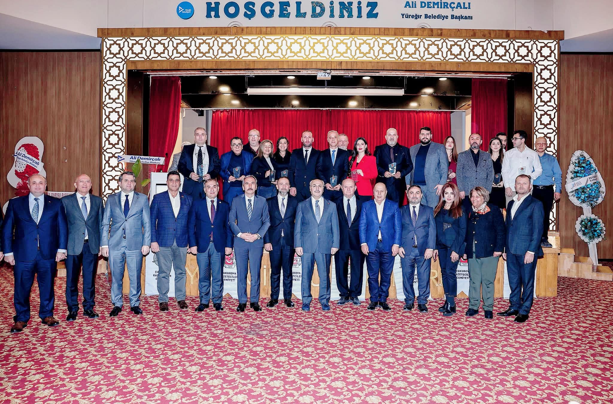 ÇGC Basın Yarışması Ödül Töreni Yüreğir Kültür Merkezi’nde yapıldı