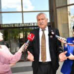 ﻿TBB BAŞKAN VEKİLİ KARALAR’DAN CUMHURBAŞKANI YARDIMCISI CEVDET YILMAZ’A ZİYARET