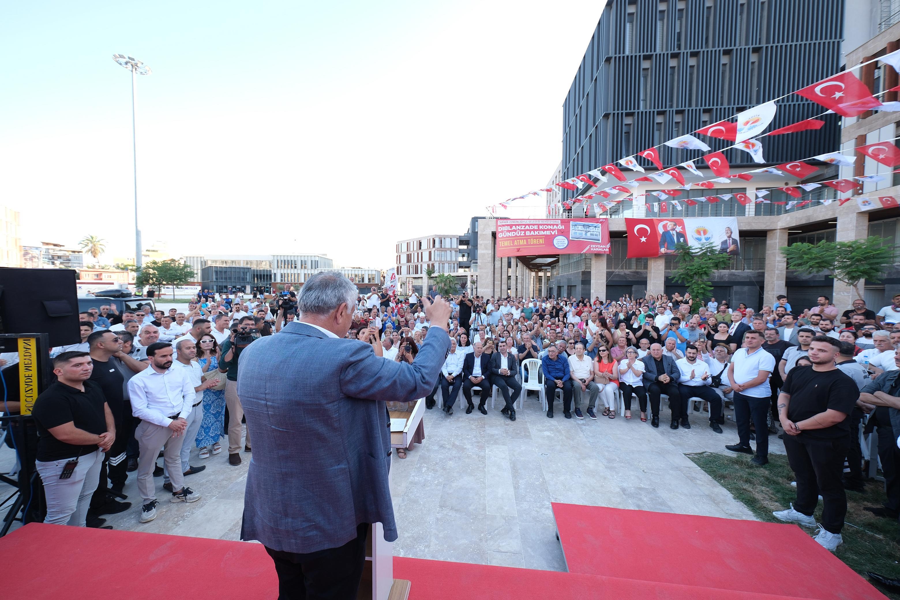 Dıblanzade Konağı Gündüz Bakımevi’nin temeli atıldı