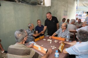 Başkan Vekili Güngör Geçer pazar gününü hemşehrilerini dinleyerek geçirdi