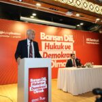 YÜREĞİR’DE “BARIŞIN DİLİ HUKUK VE DEMOKRASİ OLMALI” KONFERANSI