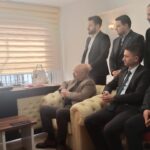 Anahtar Parti, Zeydan Karalar’ı çalışma ofisinde ziyaret etti.