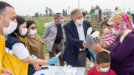 SEYHAN’DA SOSYAL YARDIMLAR 24 SAAT SÜRÜYOR