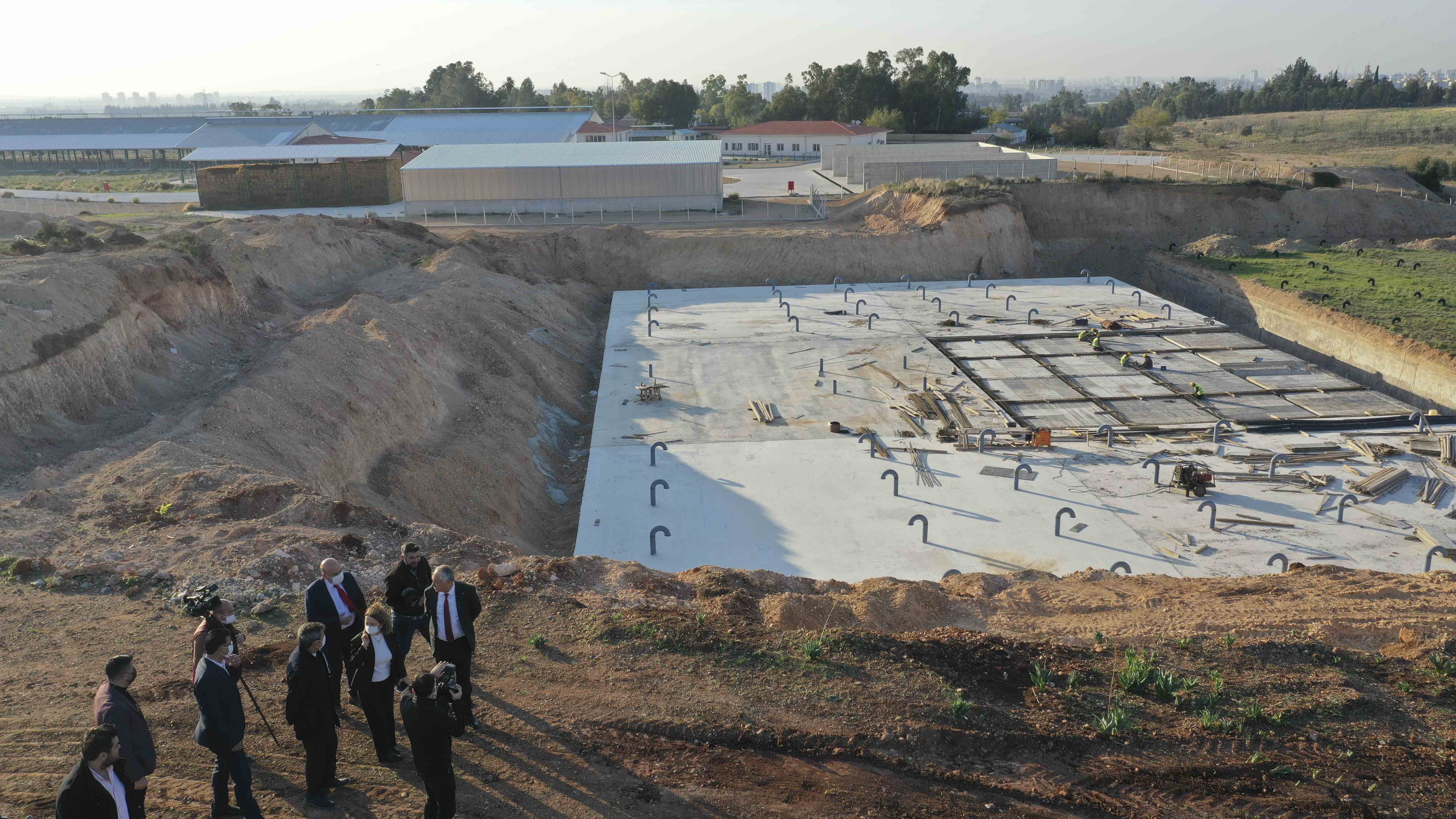 Sarıçam ve Yüreğir halkı için 15 bin tonluk dev su deposu inşa ediliyor