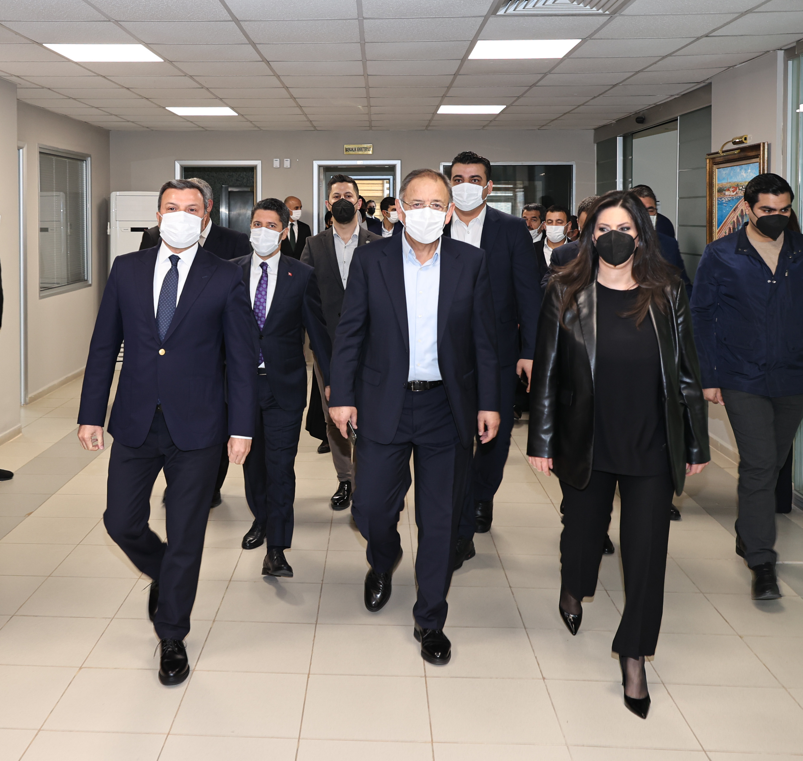 BAŞKAN ÖZHASEKİ, YÜREĞİR BELEDİYESİ’Nİ ZİYARET ETTİ