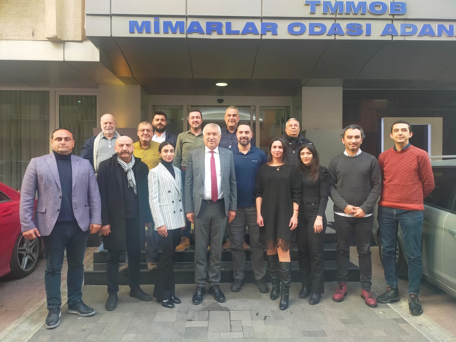 Zeydan Karalar’dan Mimarlar Odası’na tebrik ziyareti