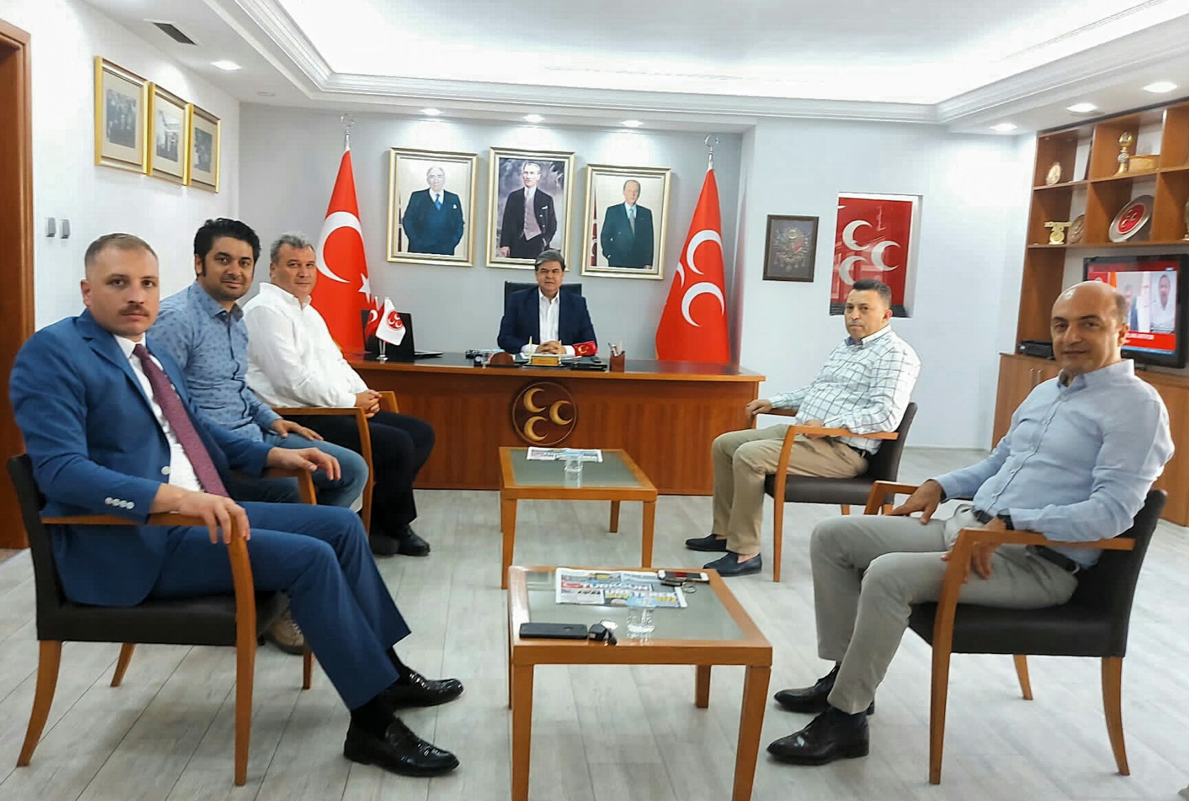 MHP’de sıkı mesai