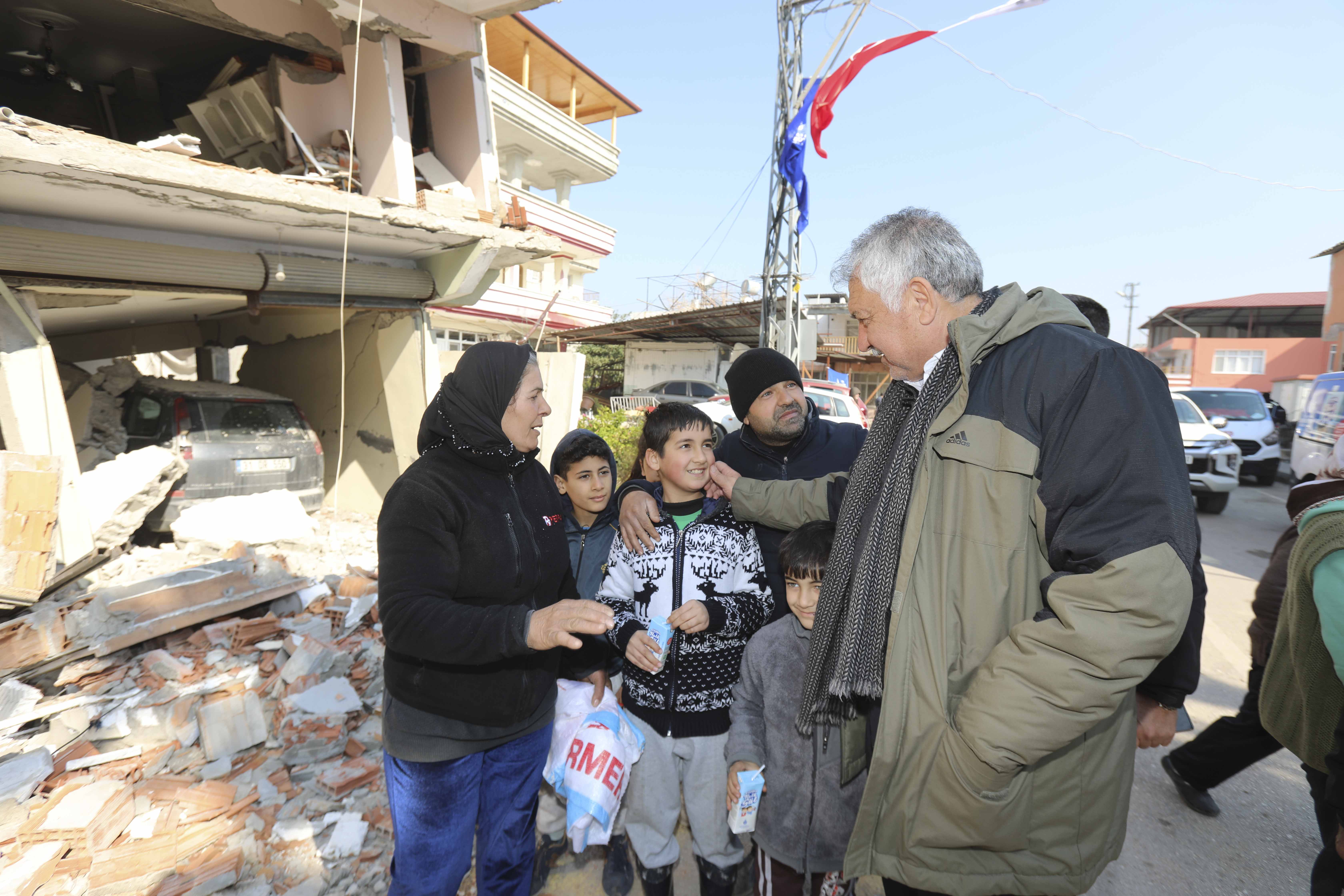 Zeydan Karalar, “Halkımızın emrindeyiz.”