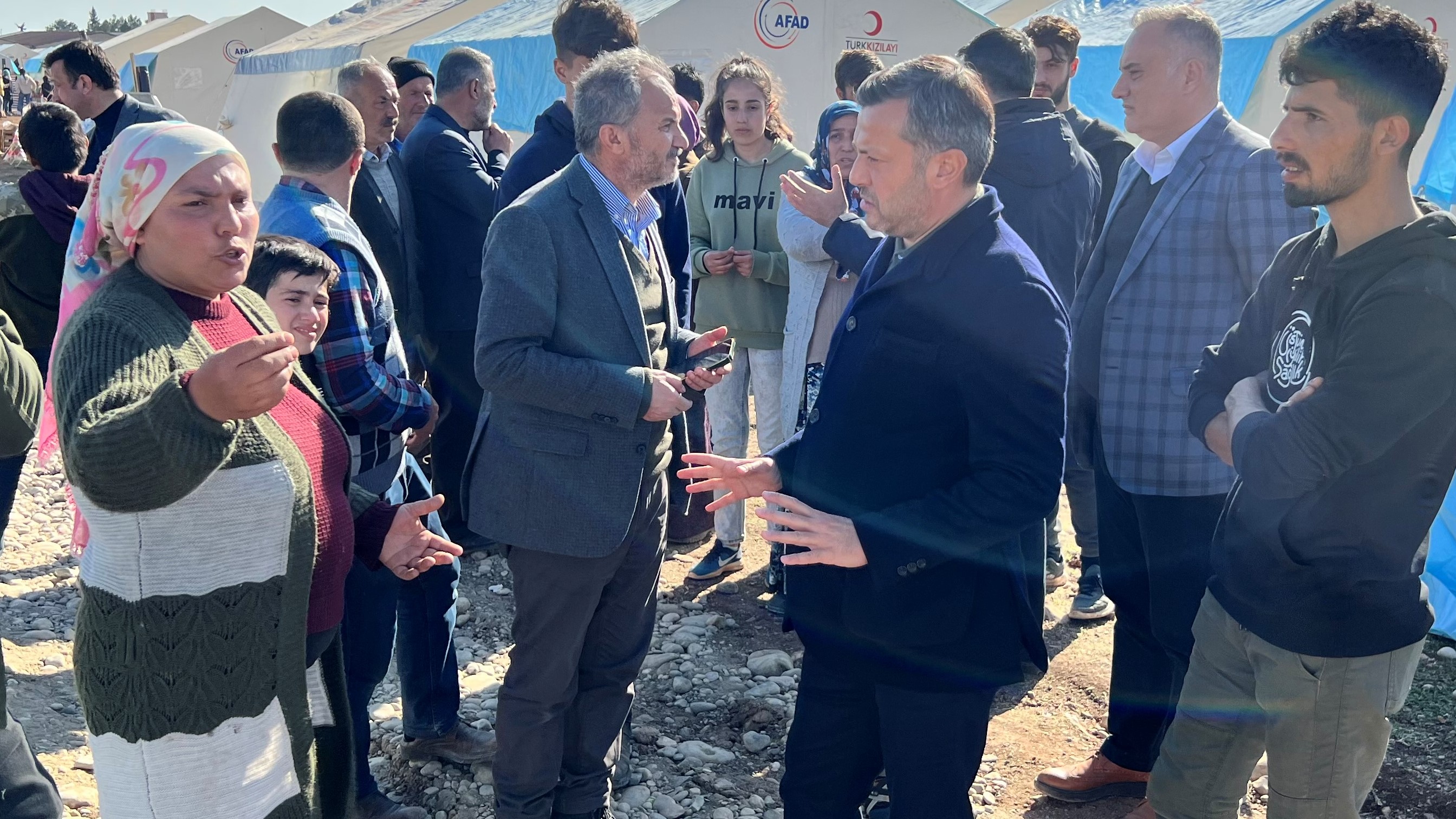 BAŞKAN KOCAİSPİR ACILARI PAYLAŞTI