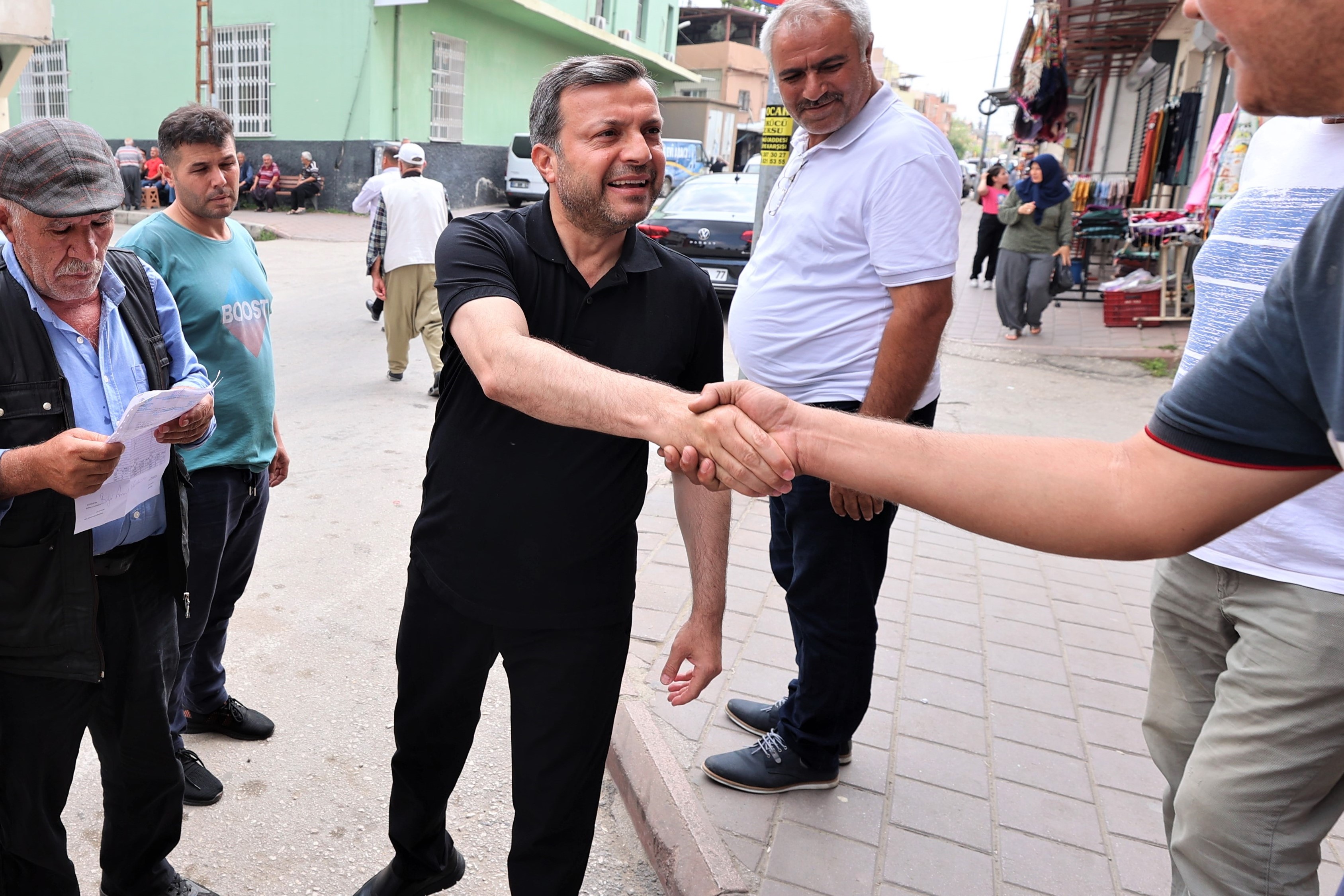 BAŞKAN KOCAİSPİR HER ZAMAN HALKIN İÇİNDE