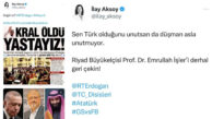 Demokrat Parti Genel Başkan Yardımcısı İlay Aksoy’dan “Riyad Büyükelçisi Geri Çekilsin” Çağrısı