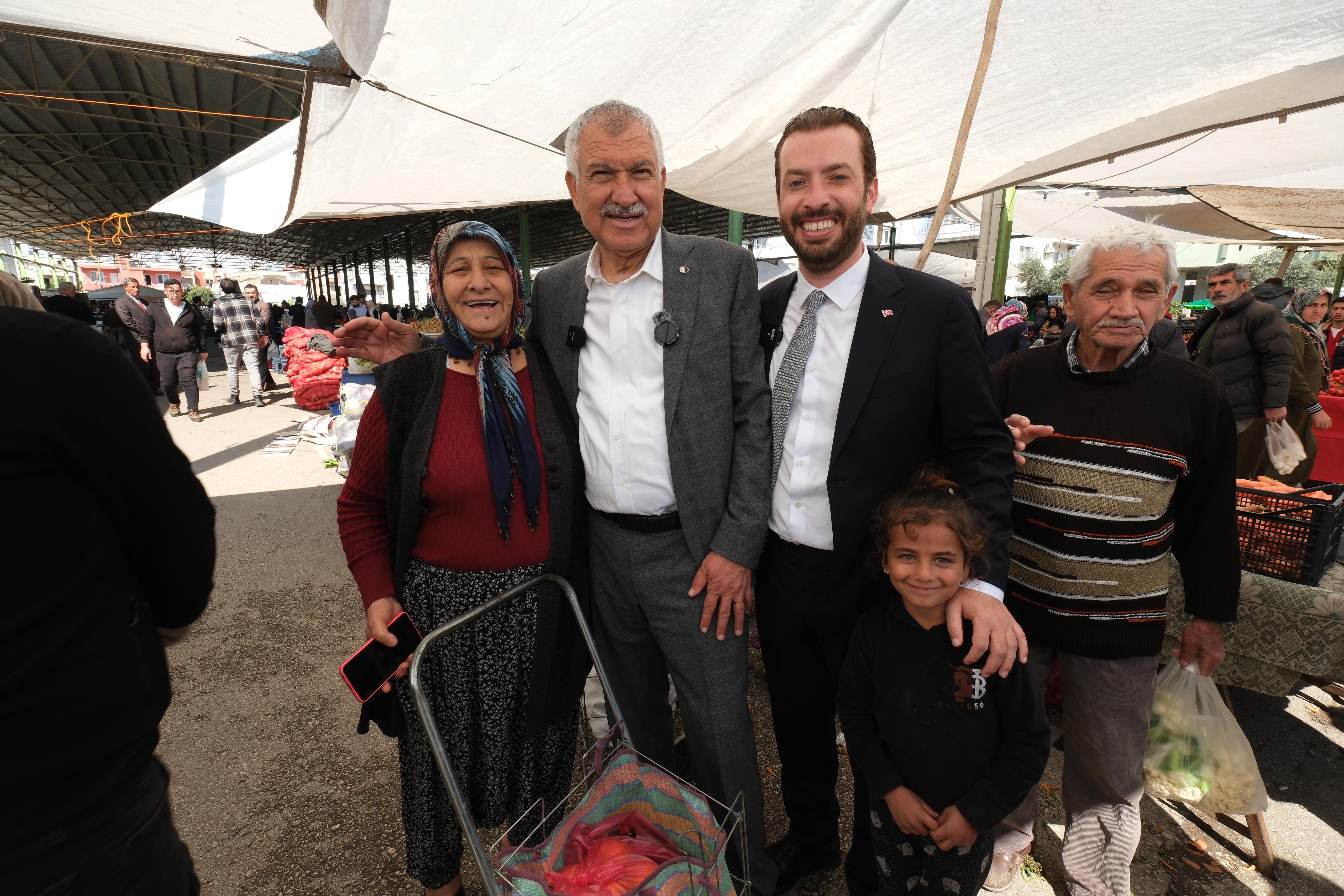 Adanalıların umudu da güvenci de Zeydan Karalar