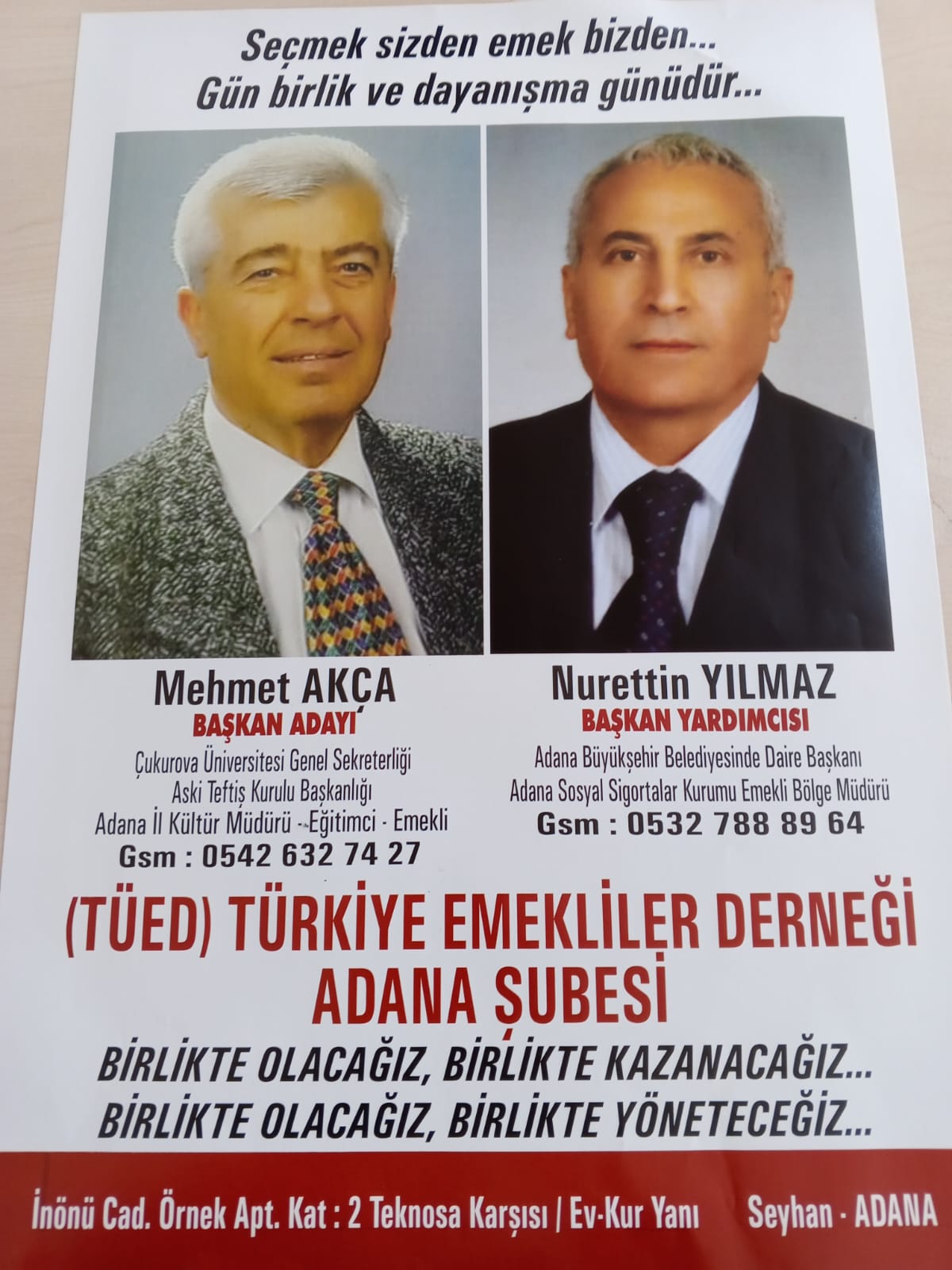 TÜED 21 Nisan pazar günü seçime gidiyor