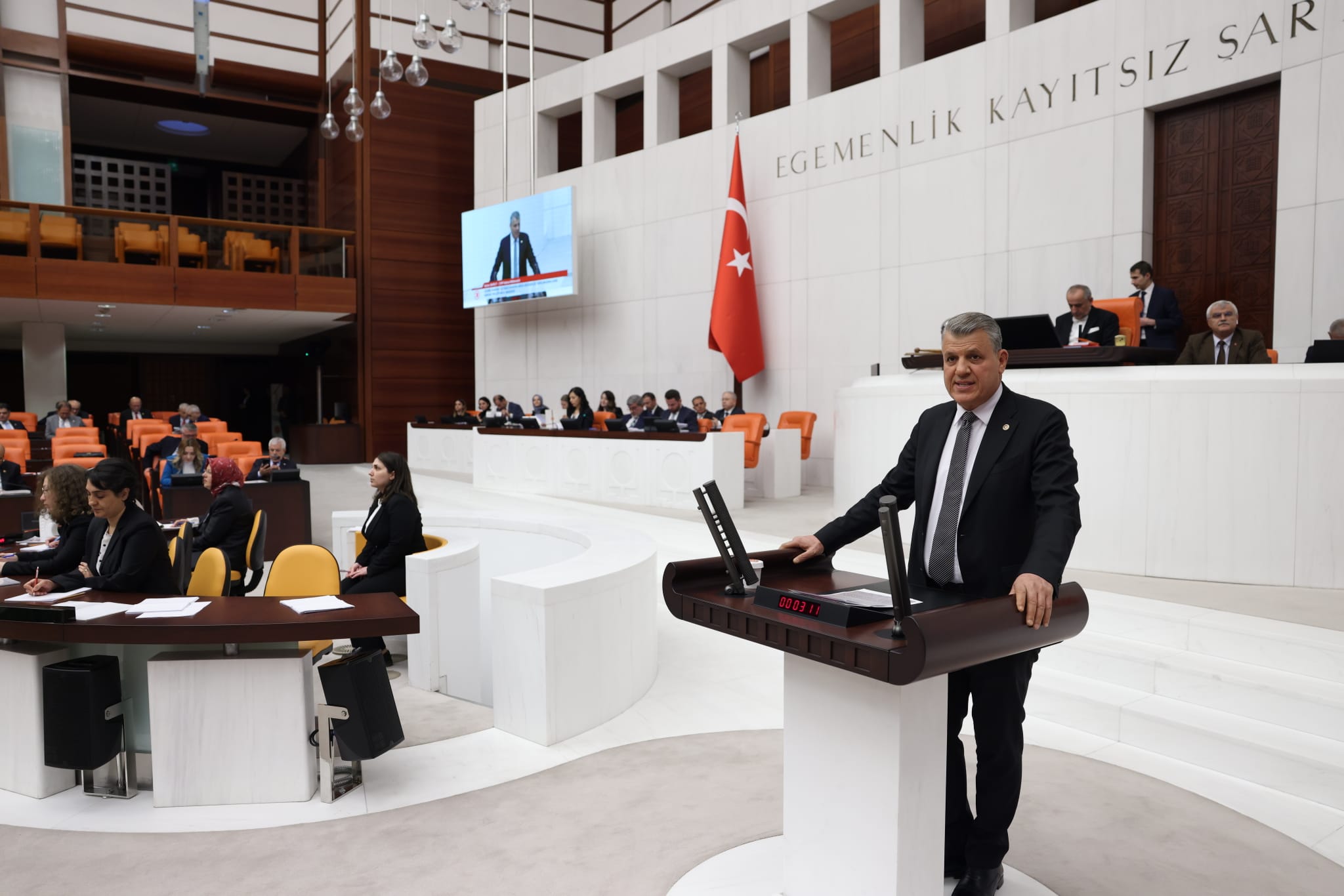 Ayhan Barut’tan 19 Mart darbesine Meclis’te sert tepki