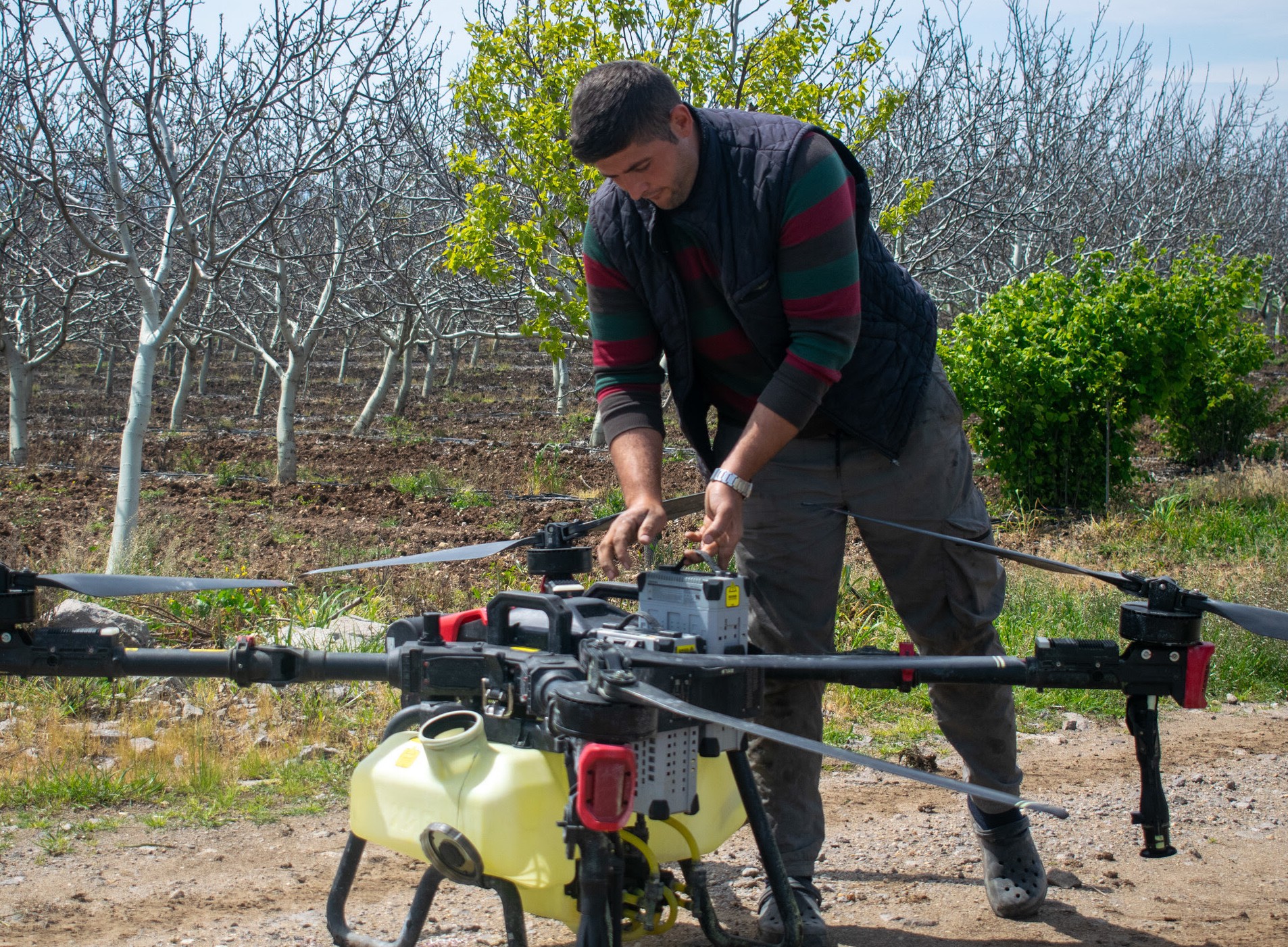 Türk Çiftçiler Akıllı Su Uygulamalar için XAG Tarım Dronlarına Öncülük Ediyor