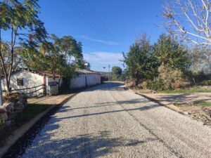 Herekli Mahallesi’nde sathi kaplama yol çalışması tamamlandı