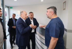 BAŞKAN DEMİRÇALI VE BAŞKAN VEKİLİ GEÇER, KOZAN YOLU ESNAFIYLA BULUŞTU