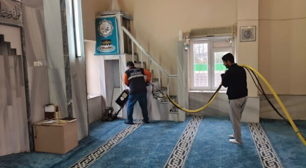 Yumurtalık Belediyesi’nden İbadethanelerde hijyen seferberliği
