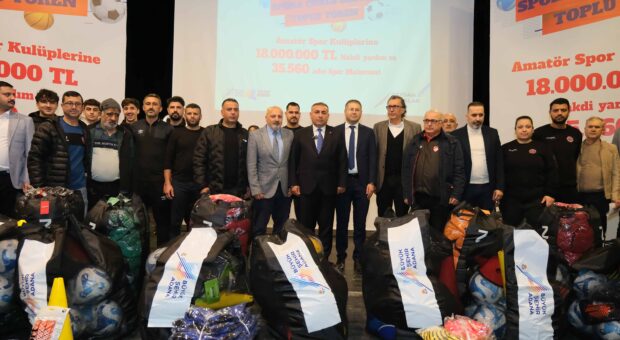 Adana Büyükşehir Belediyesi’nden Amatör Spor Kulüplerine önemli destek