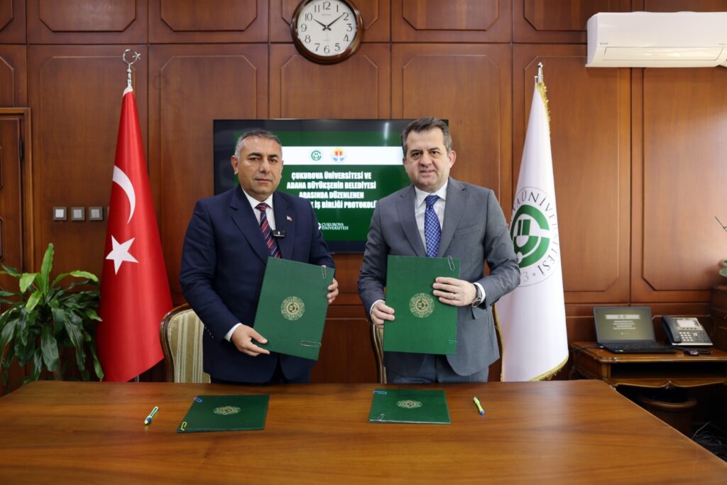 Çukurova Üniversitesi ile Adana Büyükşehir Belediyesi Arasında Sıfır Atık, Hibe ve İş Birliği Protokolleri İmzalandı