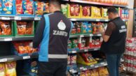Zabıta ekiplerinden marketlere sıkı denetim