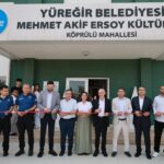 YÜREĞİR’DE KURSİYERLERİN ESERLERİ SERGİLENDİ