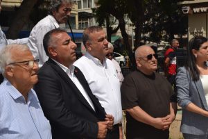 ÇGC tarafından 24 Temmuz Basından Sansürün Kaldırılışı nedeniyle Atatürk Anıtı ve Basın Anıtı’na çelenk konuldu…