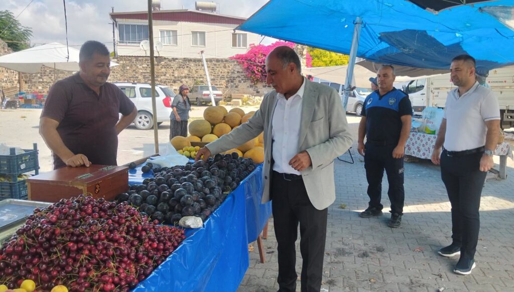 Halkın içinde, sahada, hizmet başında…