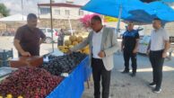 Halkın içinde, sahada, hizmet başında…