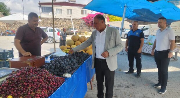 Halkın içinde, sahada, hizmet başında…