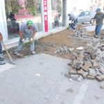 Başkan Erdinç Altıok sahada…