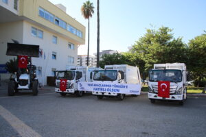 YÜREĞİR BELEDİYESİ HİZMET FİLOSUNA 4 YENİ ARAÇ DAHA KAZANDIRDI