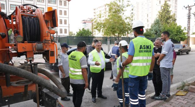 ASKİ’den kış hazırlığı, Merkez ilçelerde kanal ana hatları temizleniyor