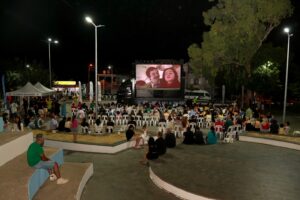 Hatay’ın Arsuz ilçesinde Altın Koza film gösterimi