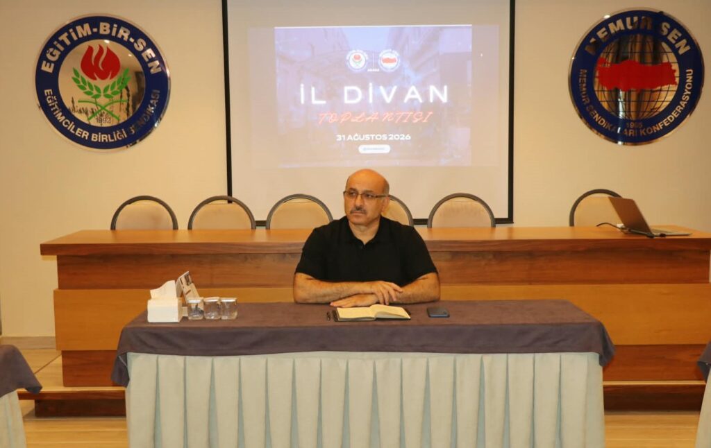 EĞİTİM-BİR-SEN ADANA’DA MUSTAFA SARIGEÇİLİ ADAYLIĞINI AÇIKLADI!