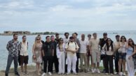 Alman gençler, Yumurtalık’ın tarihi ve doğal güzelliklerini keşfetti